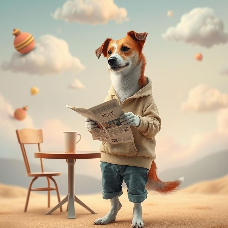 Dream : Dog behaving like a human in a dream