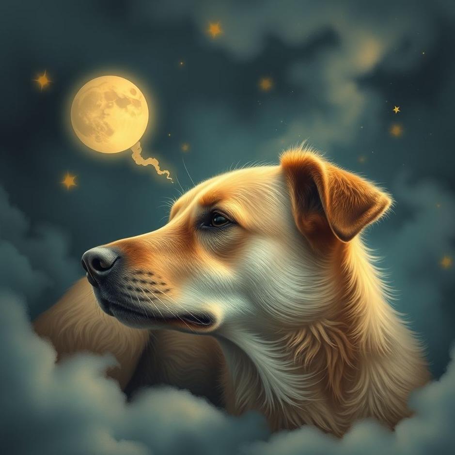 Dream : Dog being silenced in a dream