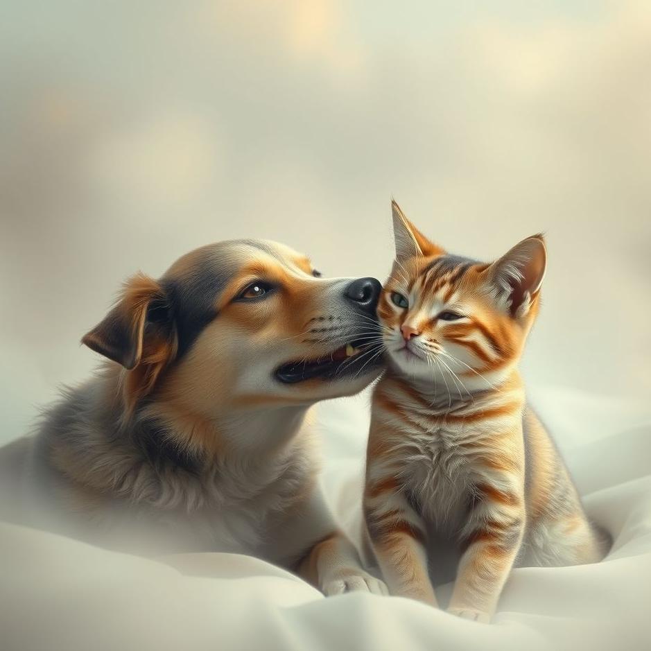 Dream : Dog bite a cat in a dream