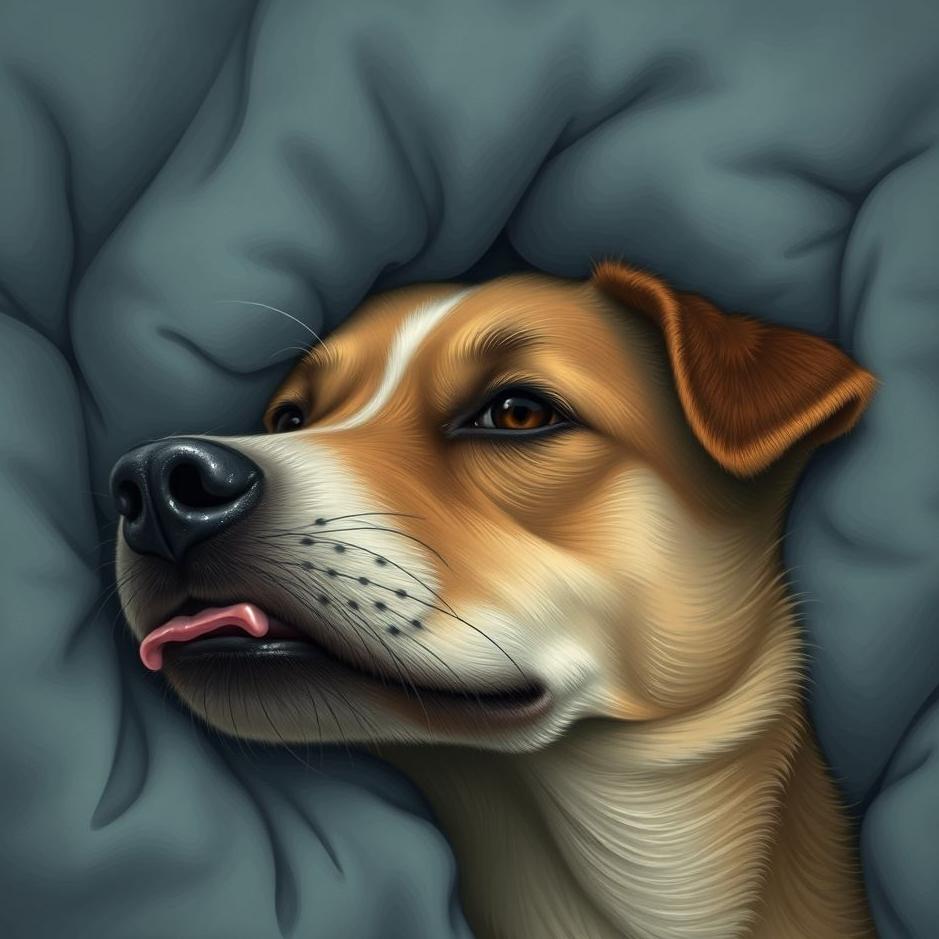 Dream : Dog bite my face in a dream