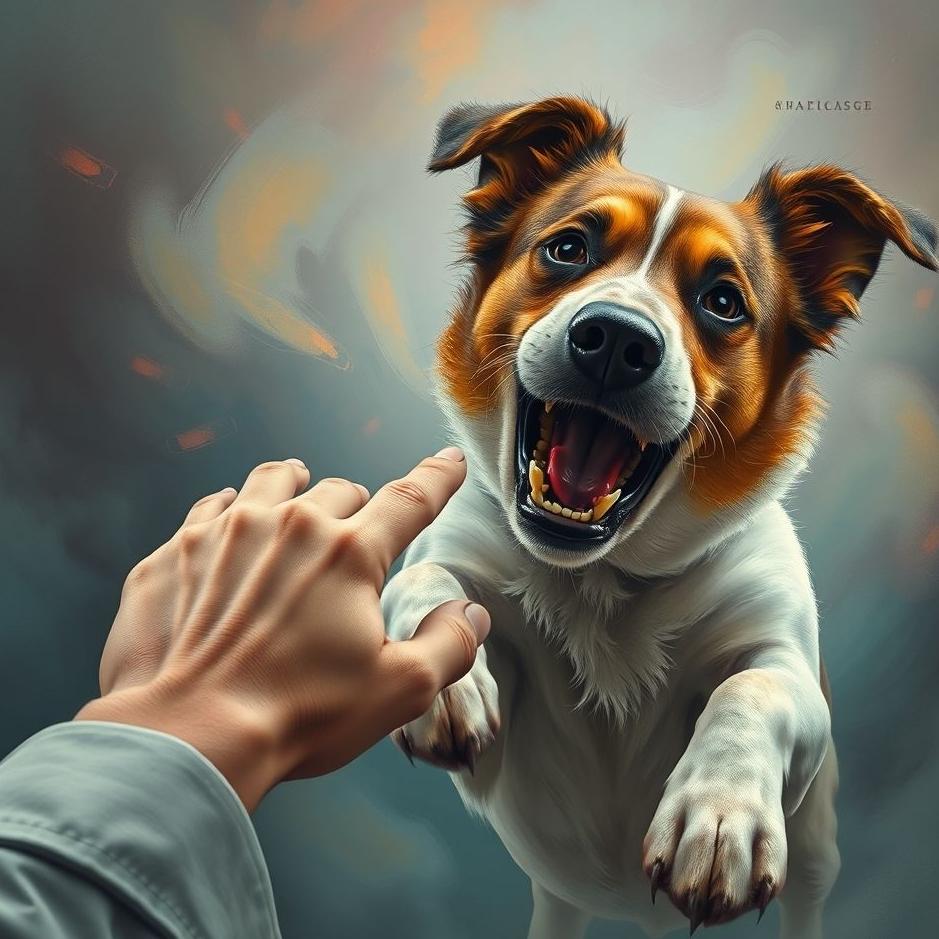 Dream : Dog bite my hand in a dream