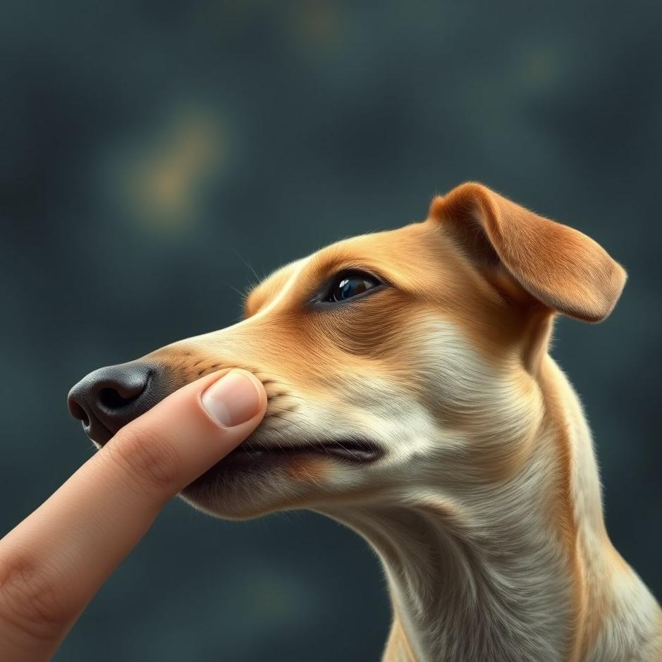 Dream : Dog bite on the finger in a dream