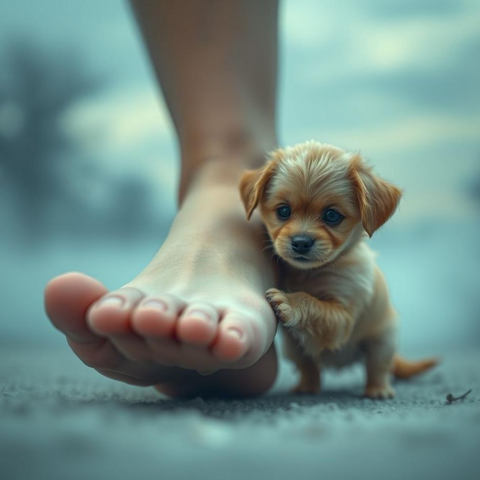 Dream : Dog bite on the foot in a dream