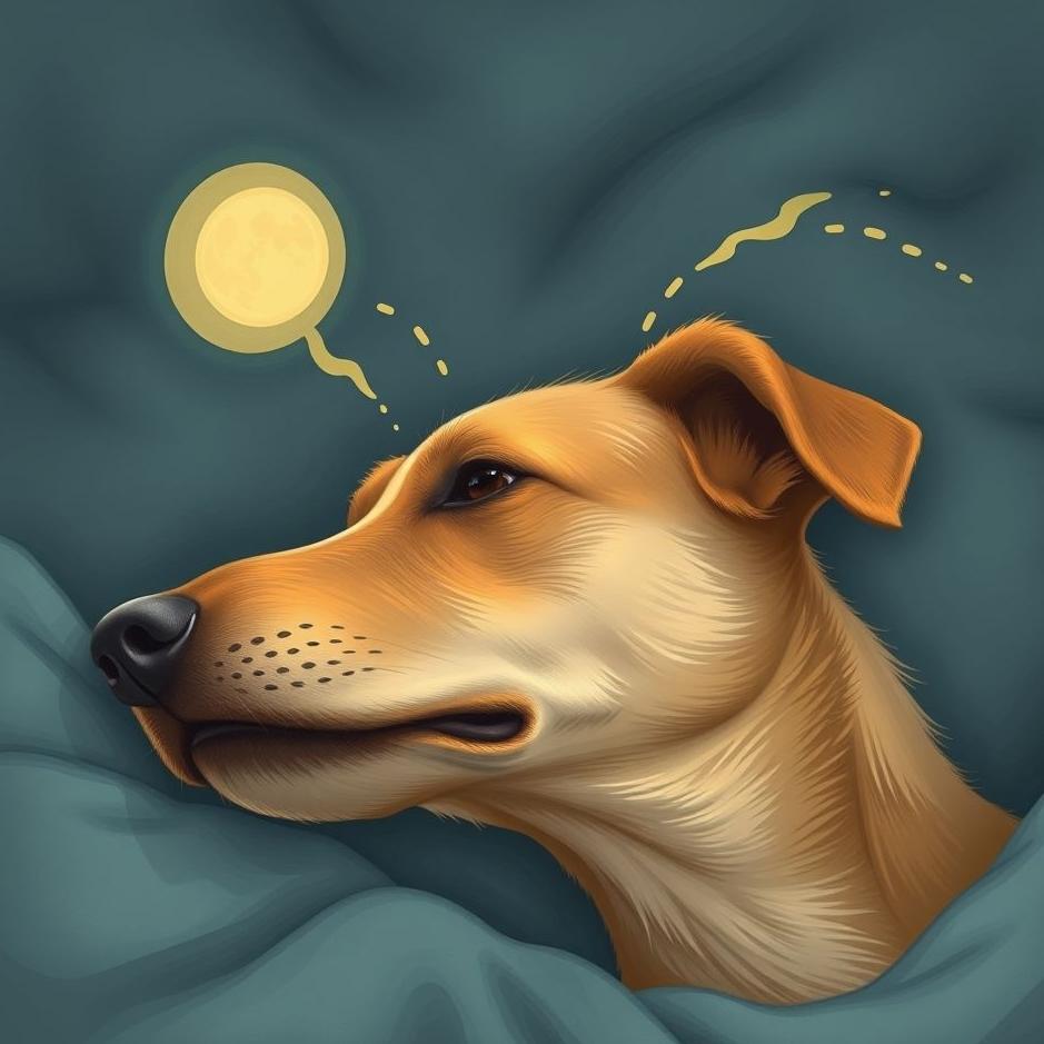 Dream : Dog bite on the head in a dream