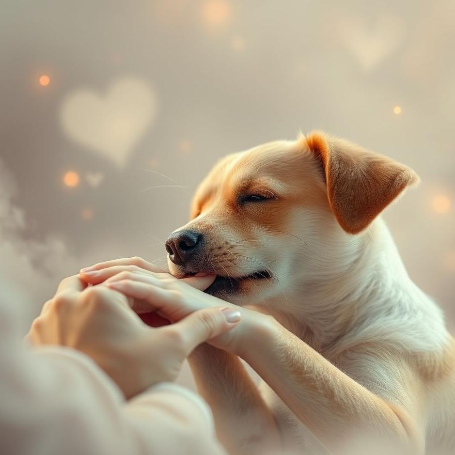 Dream : Dog bite you lightly in a dream