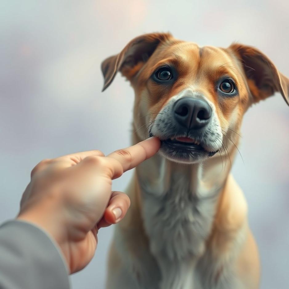 Dream : Dog bite your finger in a dream