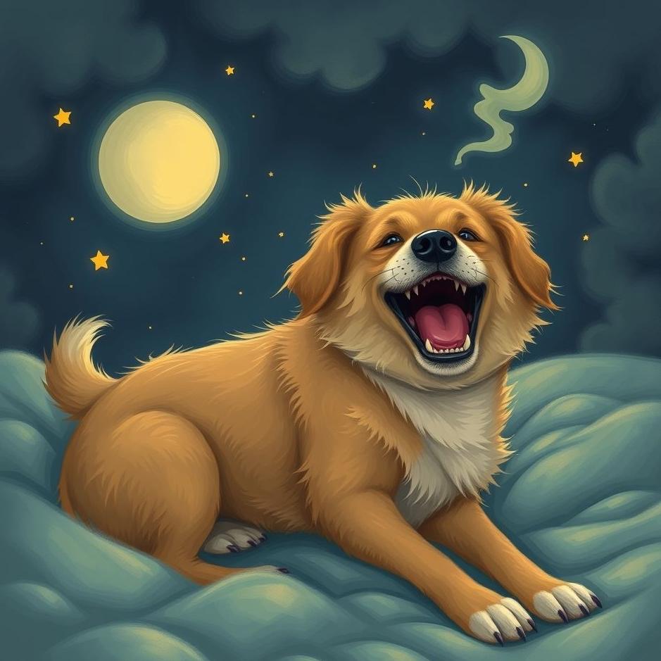 Dream : Dog biting you in a dream