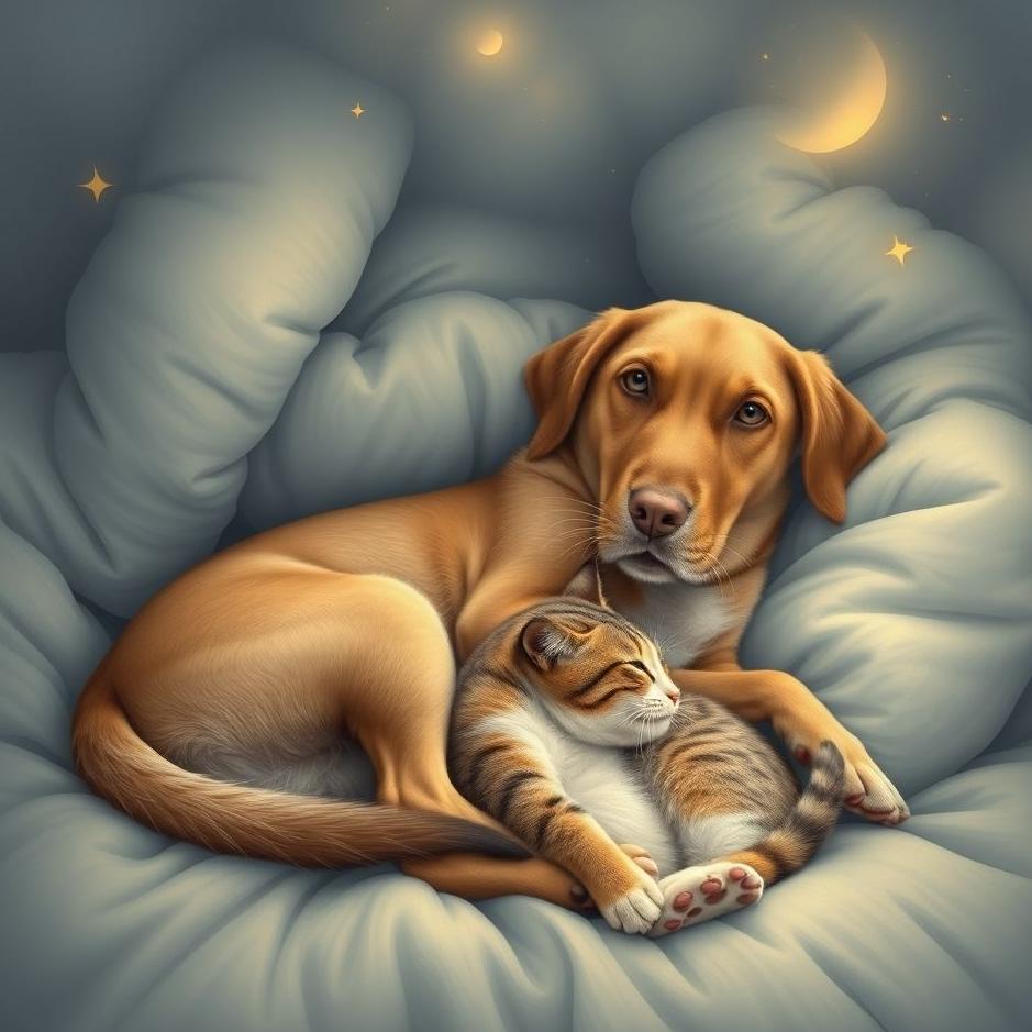 Dream : Dog breastfeeding a cat in a dream