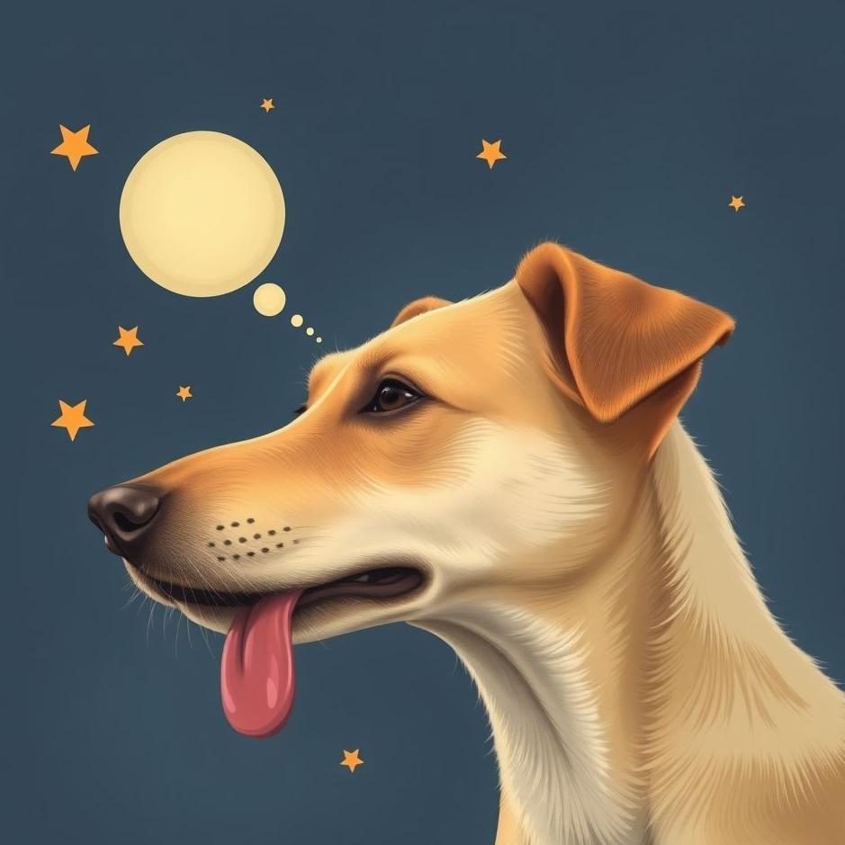 Dream : Dog drooling in a dream