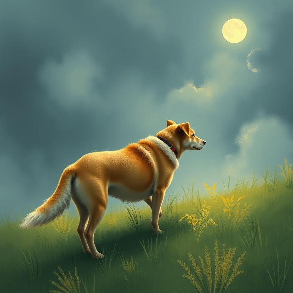 Dream : Dog following me in a dream