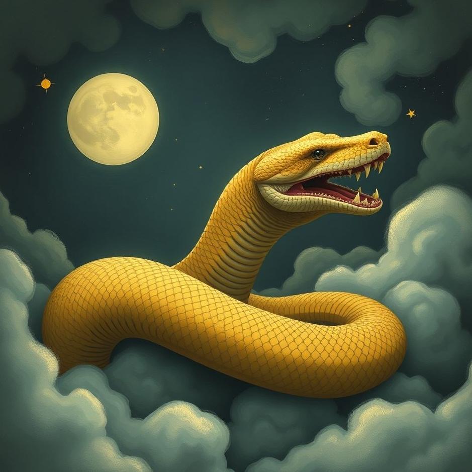 Dream : Dog-headed snake in a dream