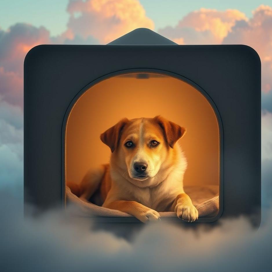 Dream : Dog in a kennel in a dream