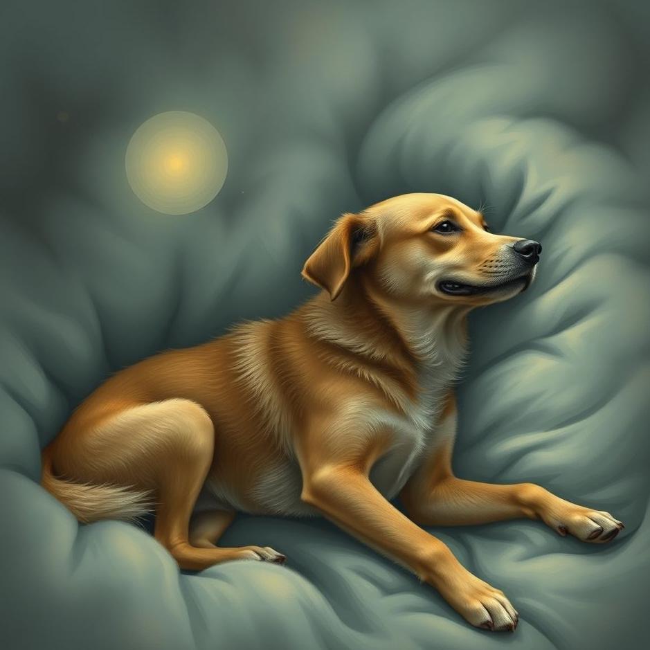Dream : Dog in the form of a human in a dream
