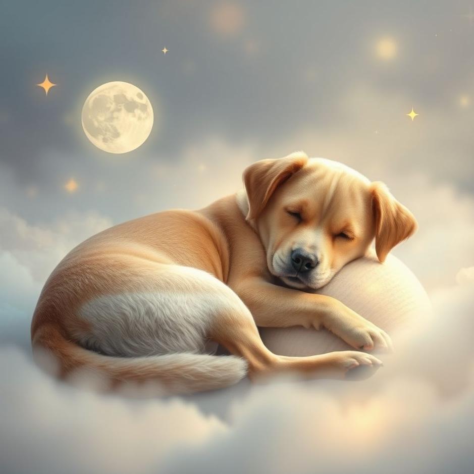 Dream : Dog lying next to you in a dream