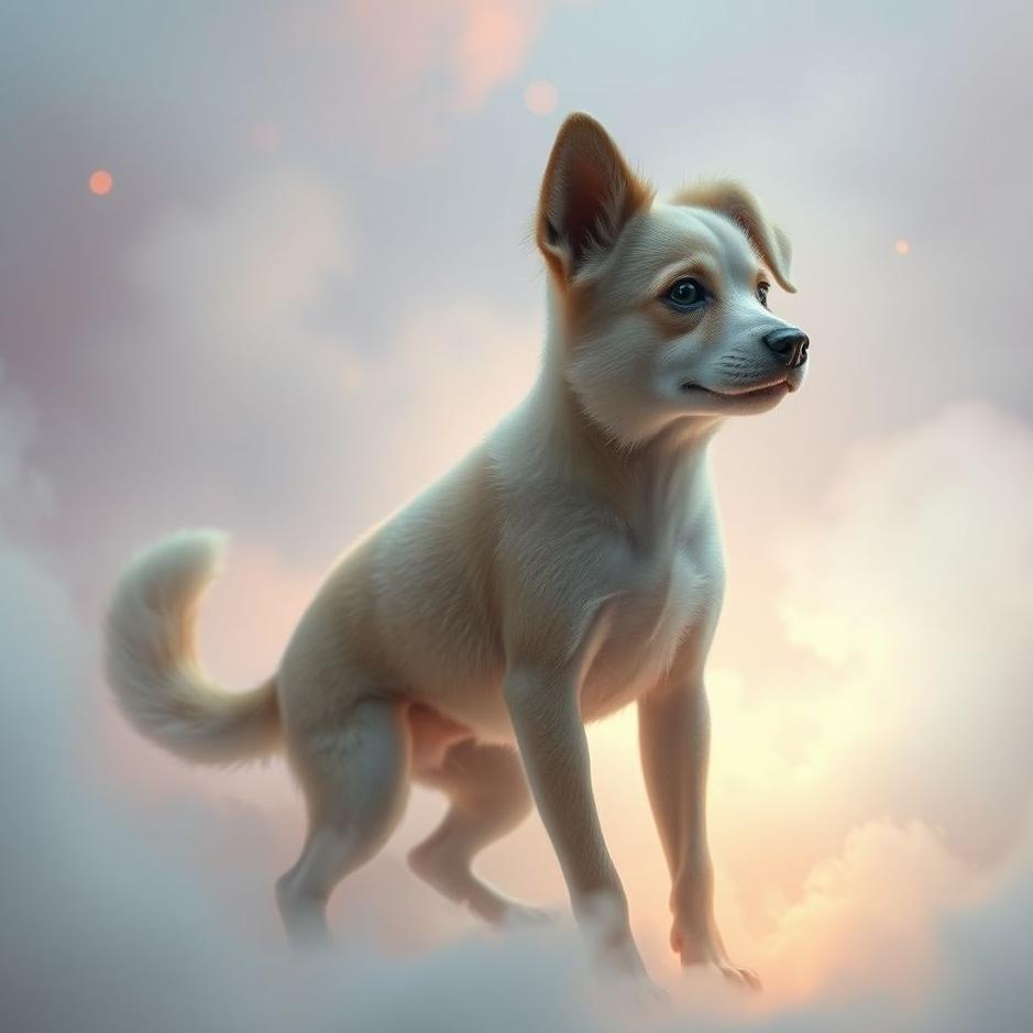 Dream : Dog made of a human in a dream