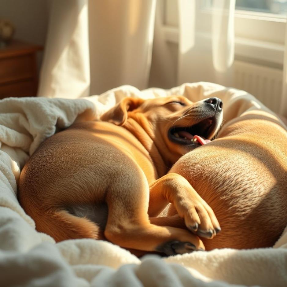 Dream : Dog moaning in a dream