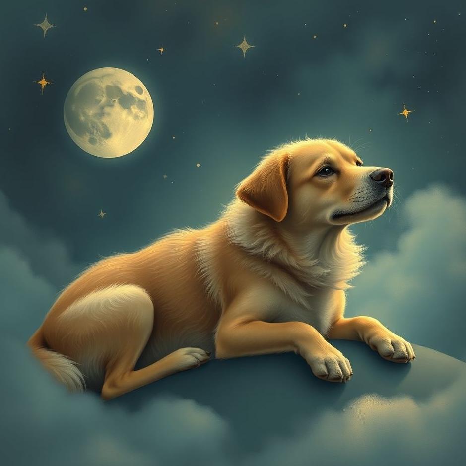 Dream : Dog on your shoulder in a dream