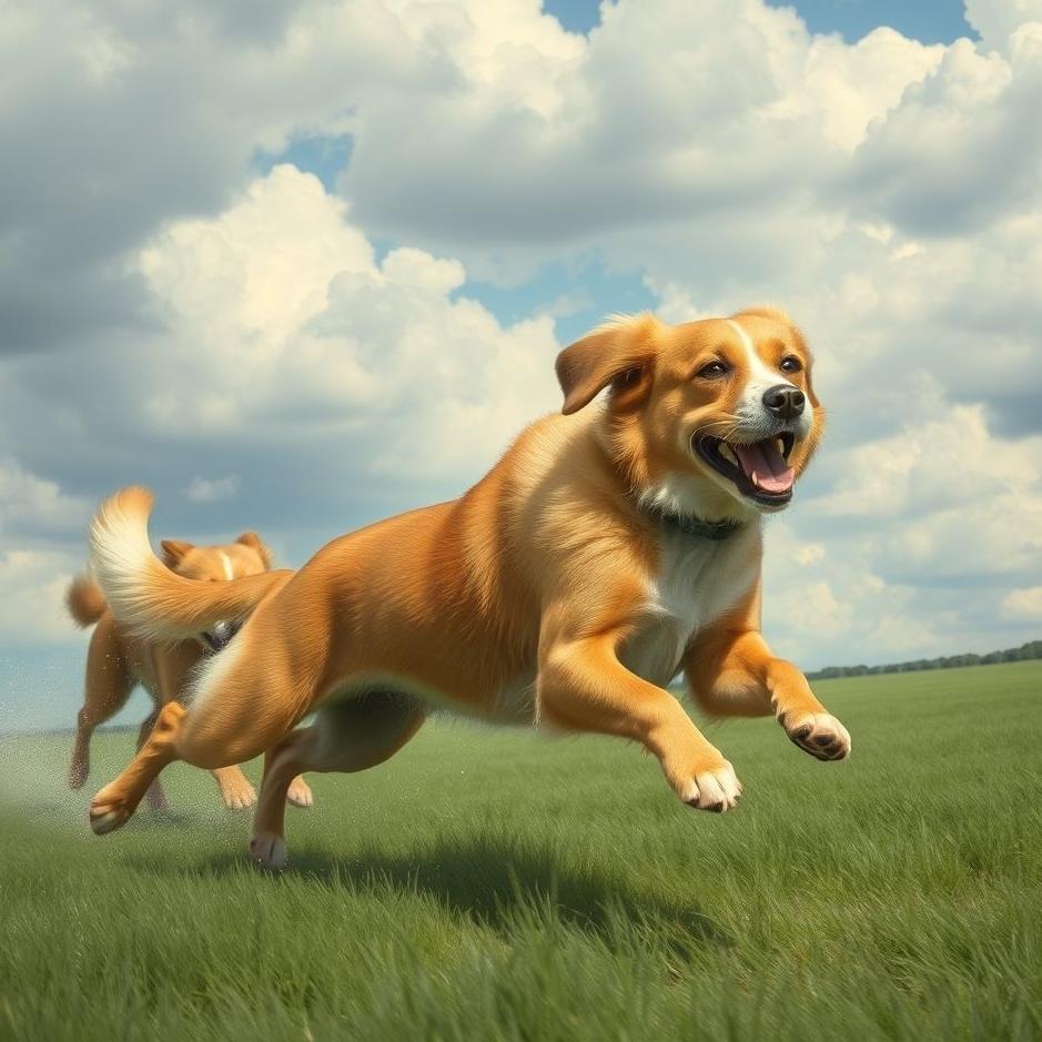 Dream : Dog race in a dream