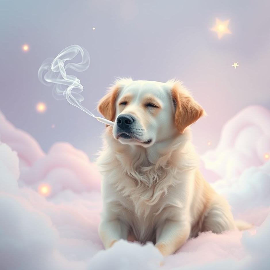 Dream : Dog smoking in a dream
