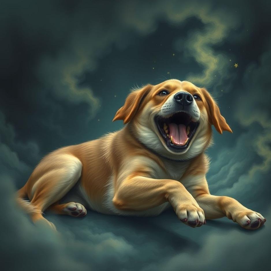Dream : Dog strangling in a dream