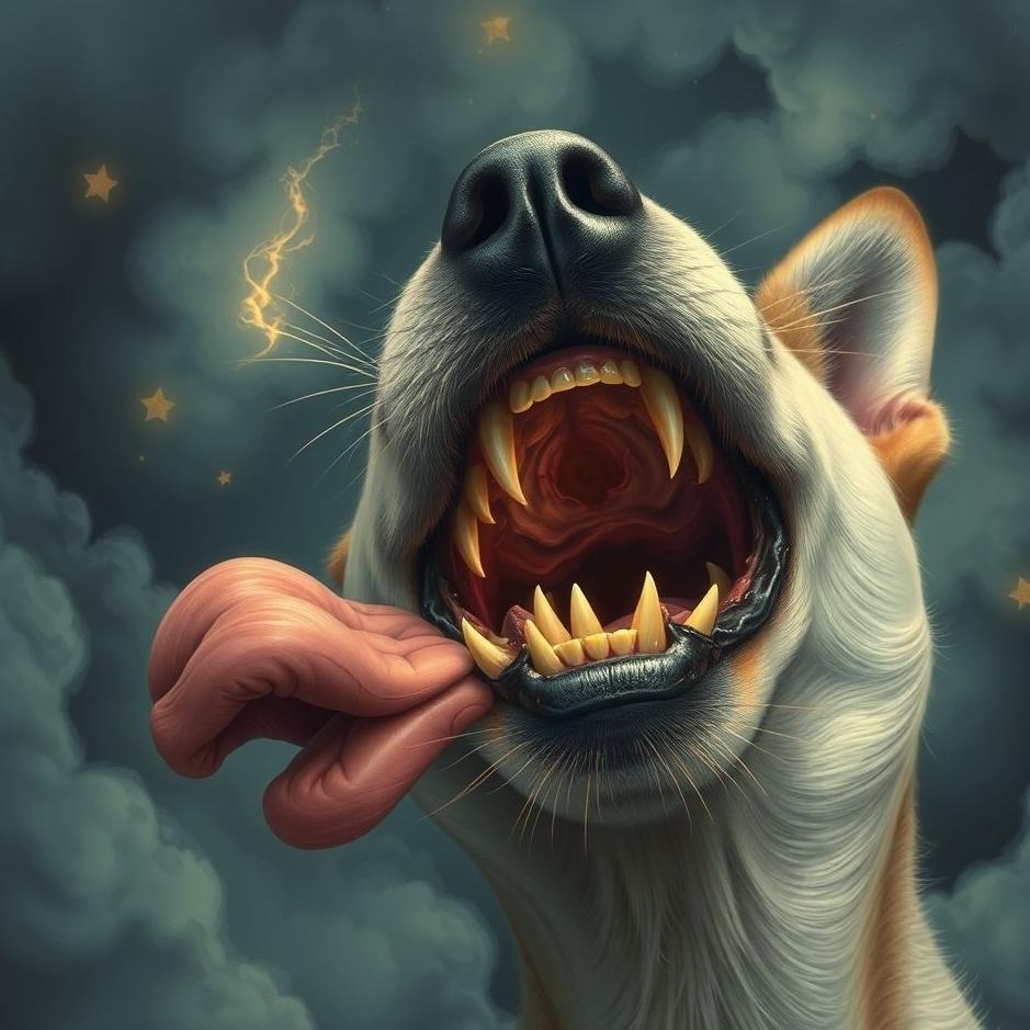Dream : Dog teeth breaking in a dream