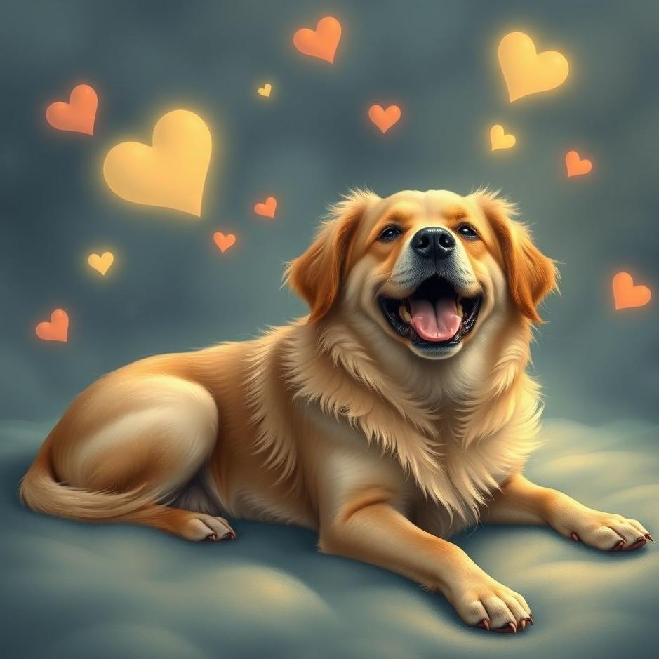 Dream : Dog that loves you in your dream