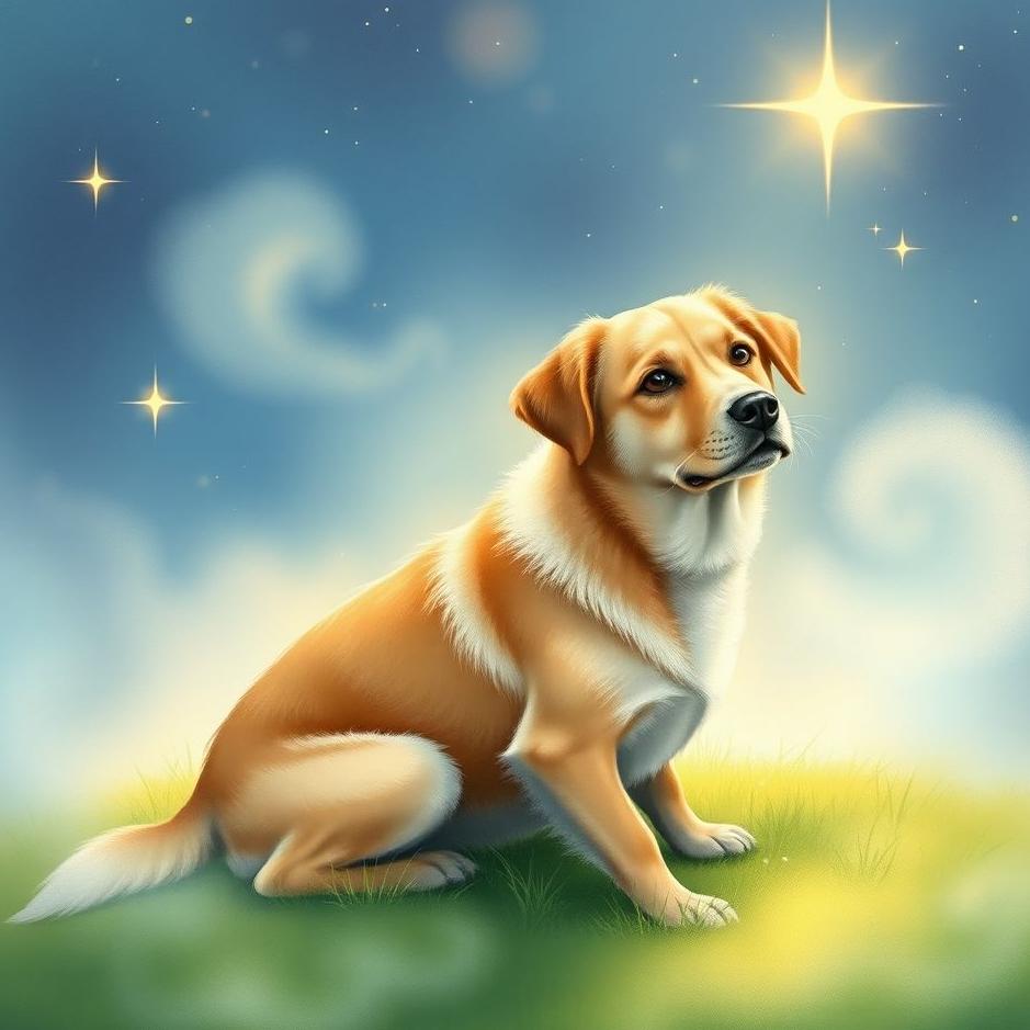 Dream : Dog that never leaves your side in a dream