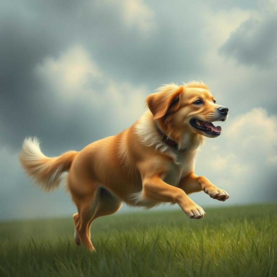 Dream : Dog that runs away in a dream