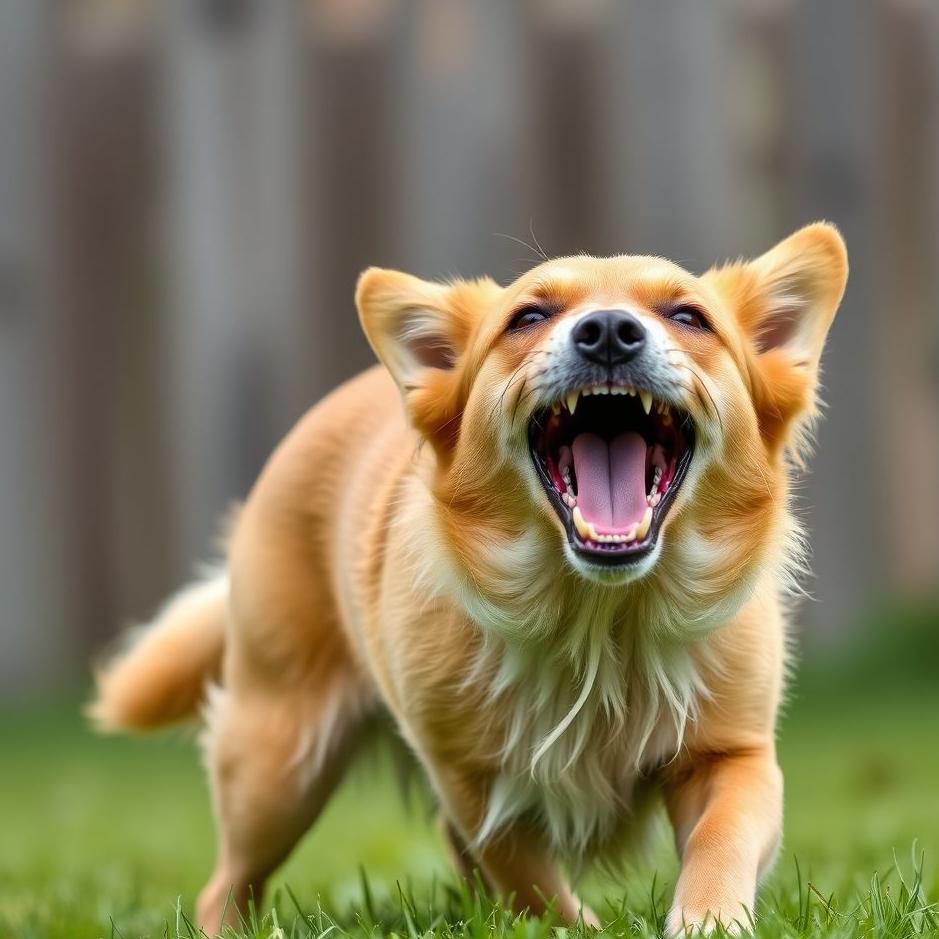 Dream : Dog throwing its teeth out