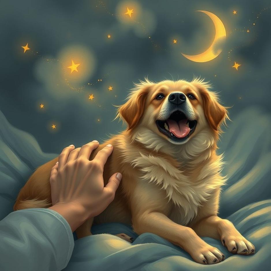 Dream : Dog touching me in a dream