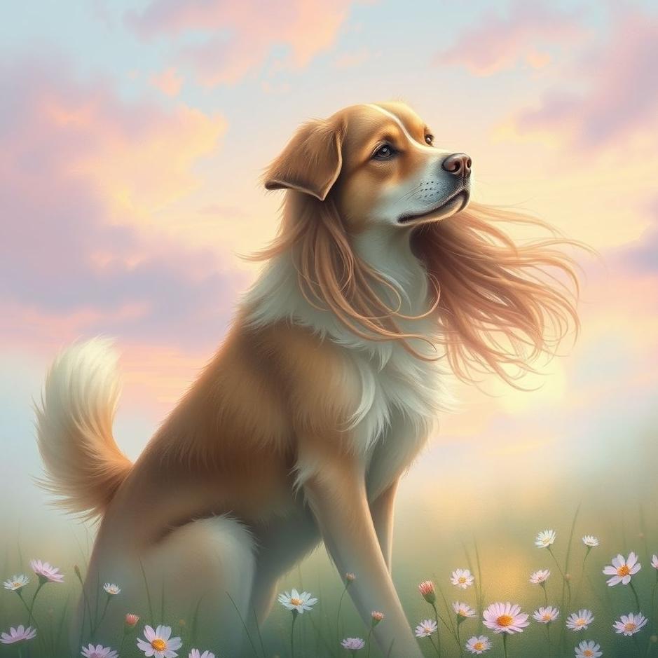 Dream : Dog turning into a girl in a dream