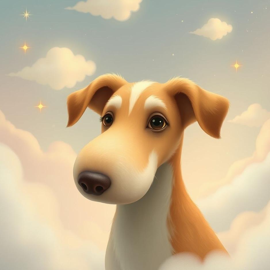 Dream : Dog with a big head in a dream