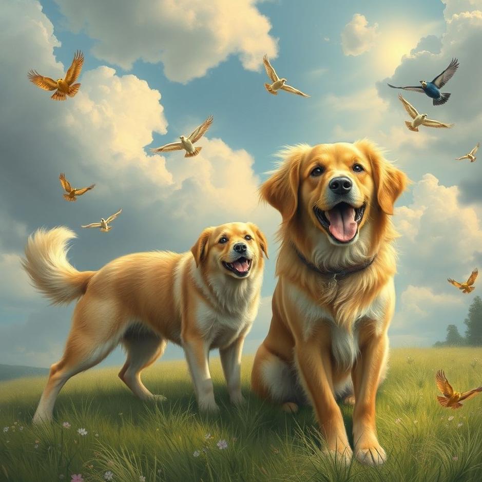 Dream : Dogs everywhere in a dream