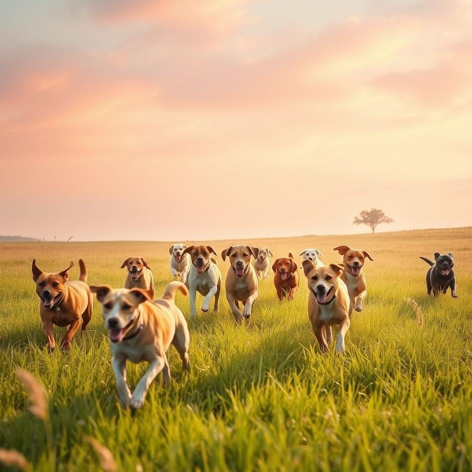 Dream : Dogs running away from you in a dream