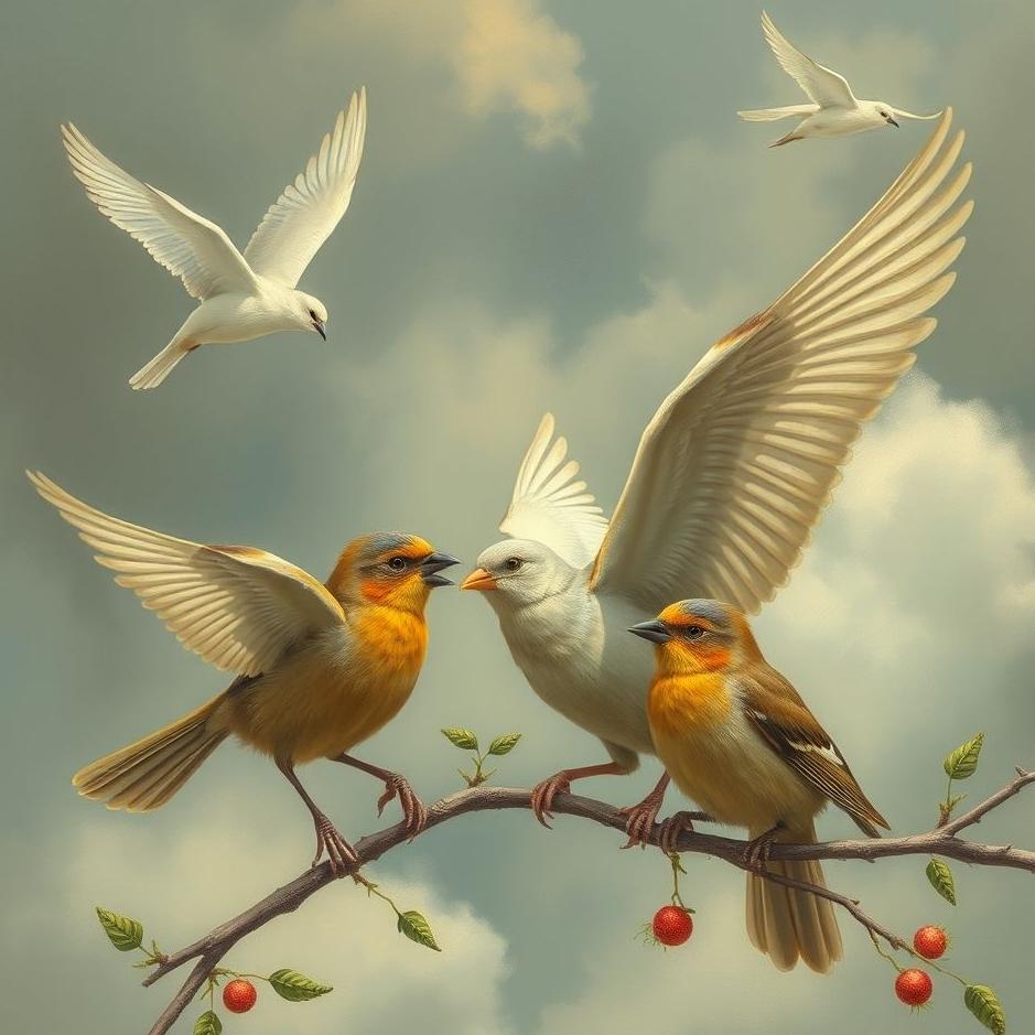 Dream Dictionary : Domesticated birds in a dream