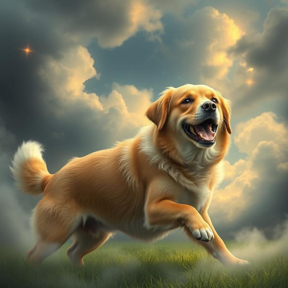 Dream : Dominating a dog in a dream