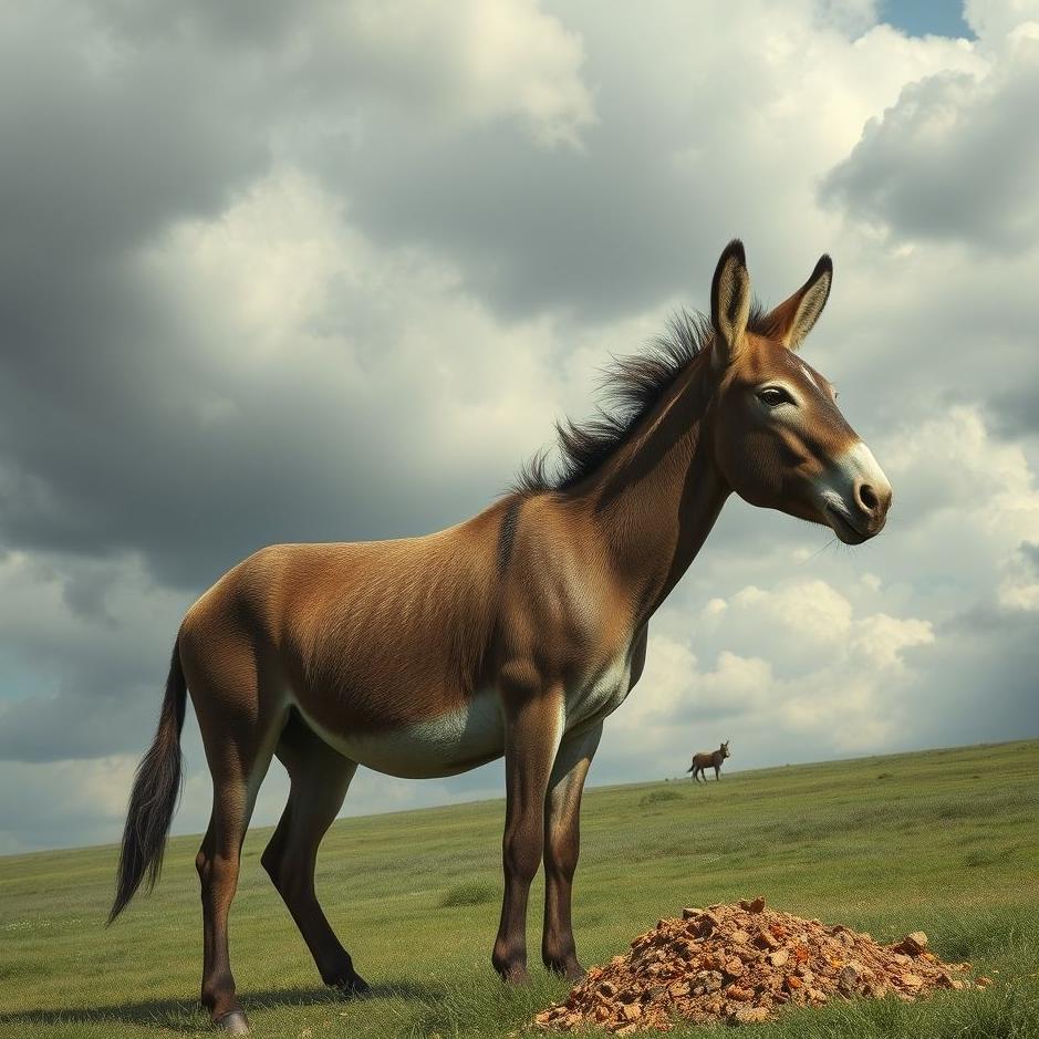 Dream : Donkey feces in a dream