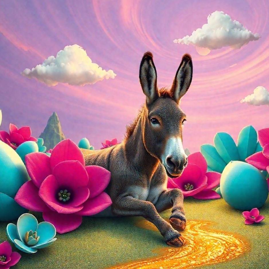 Dream : Donkey pee in a dream