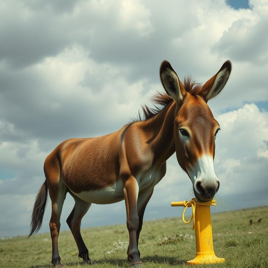 Dream : Donkey urine in a dream