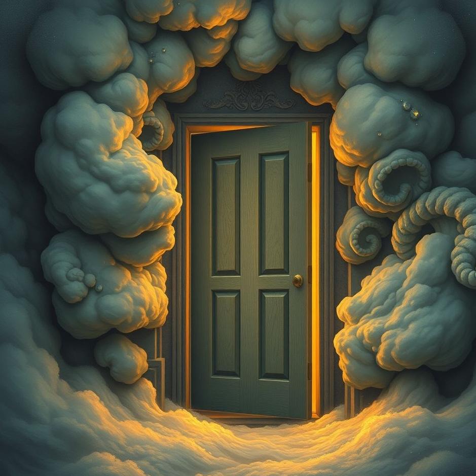 Dream : Door being listened to in a dream