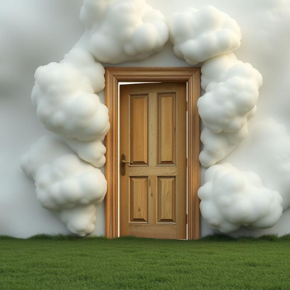 Dream : Door being put back in place in a dream