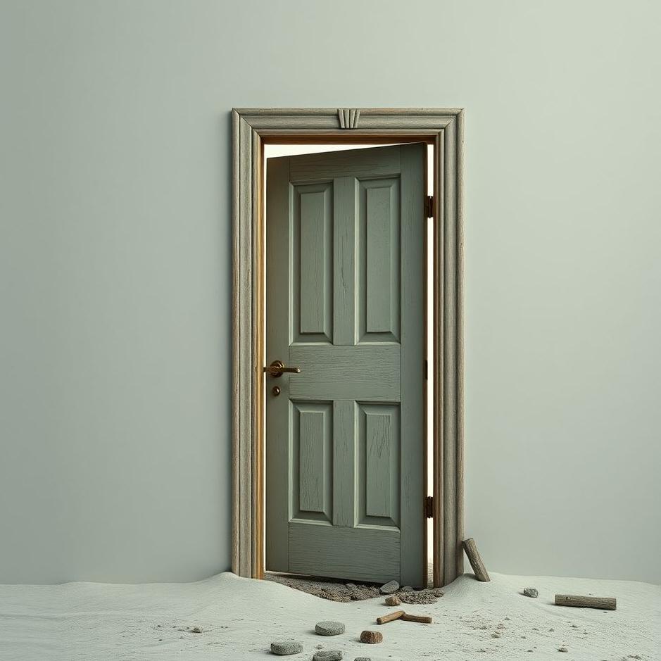 Dream : Door falling apart in a dream