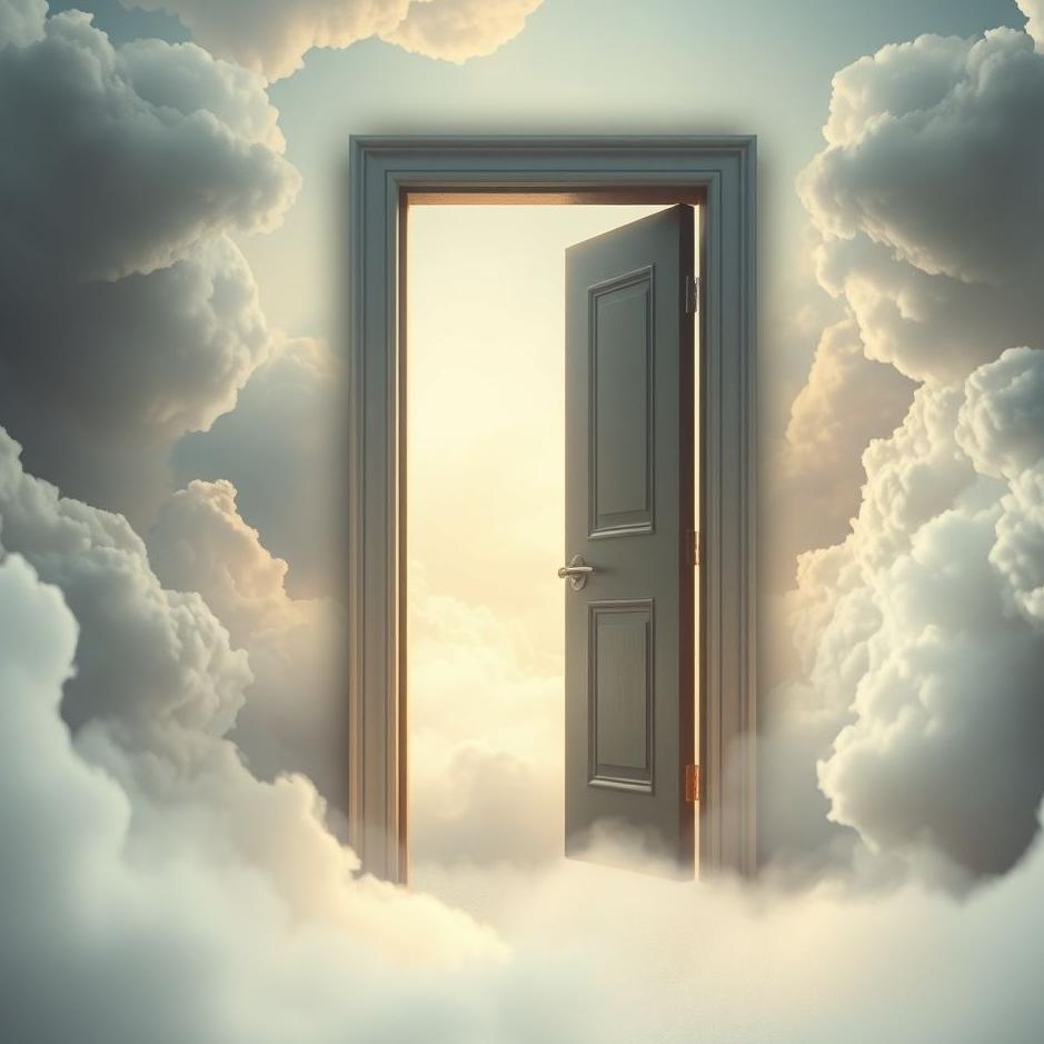 Dream : Door open and exit in a dream