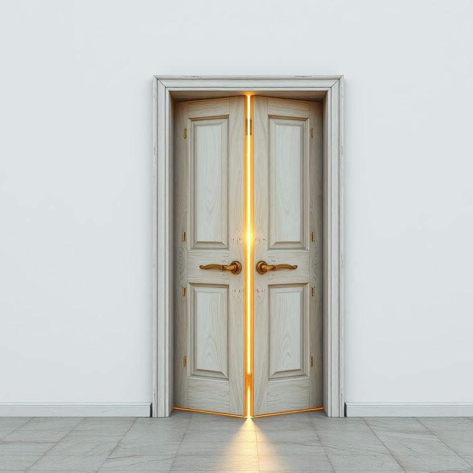 Dream : Door split in two in a dream