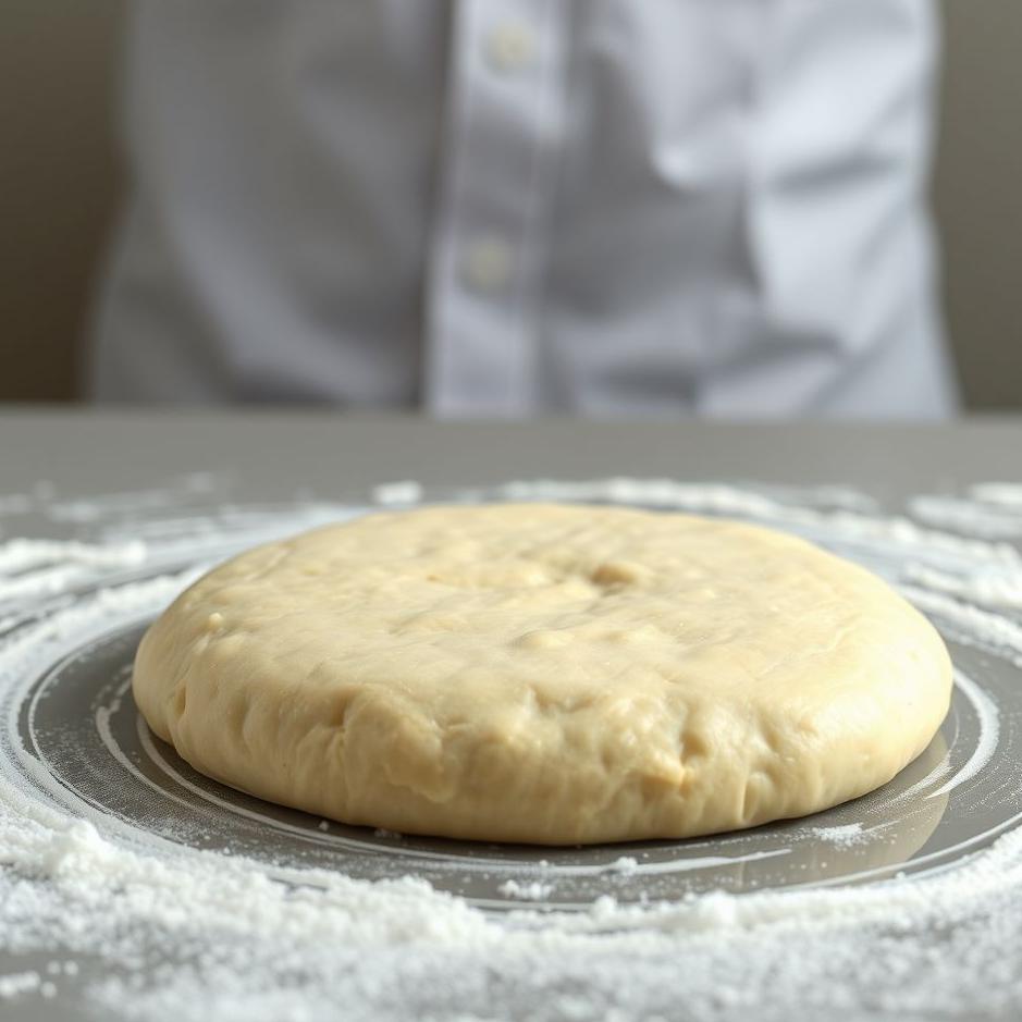 Dream : Dough being rolled out in a dream