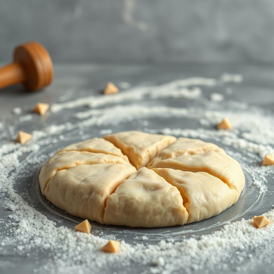 Dream : Dough in pieces in a dream