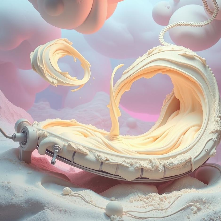 Dream : Dough processing in a dream