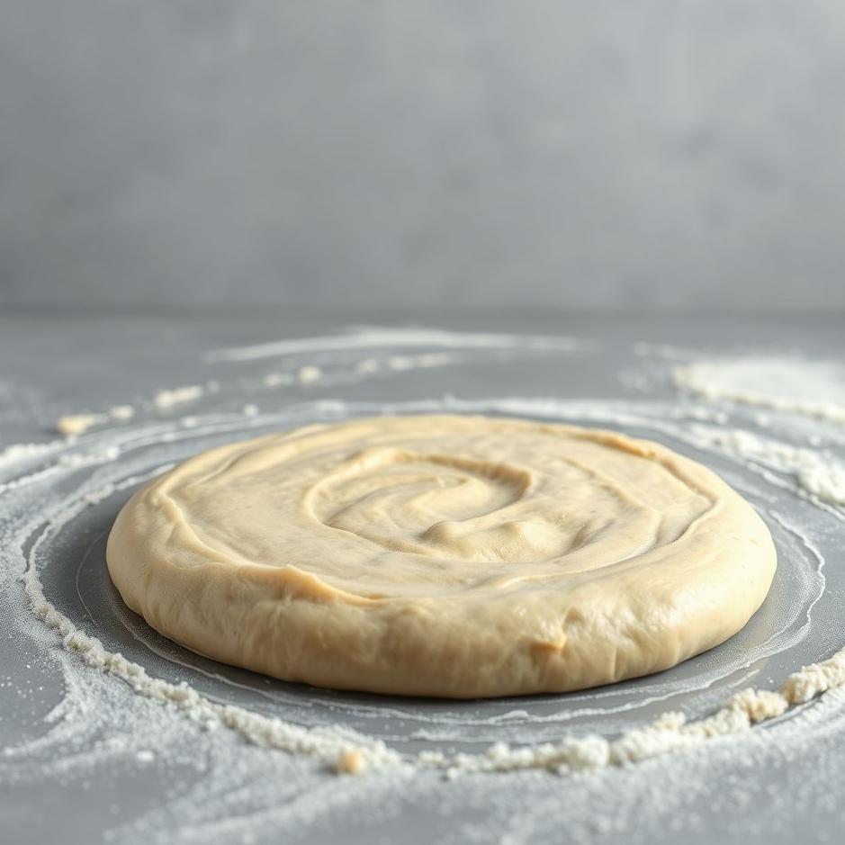 Dream : Dough spread in a dream