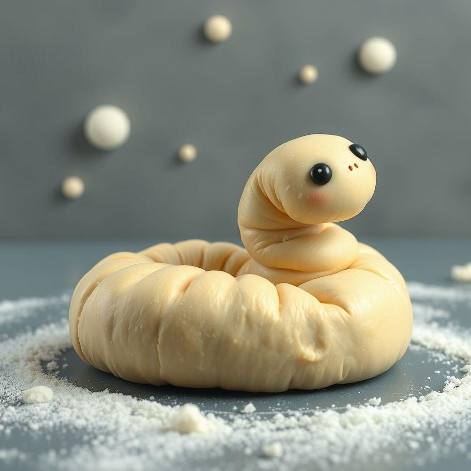 Dream : Dough wormed in a dream