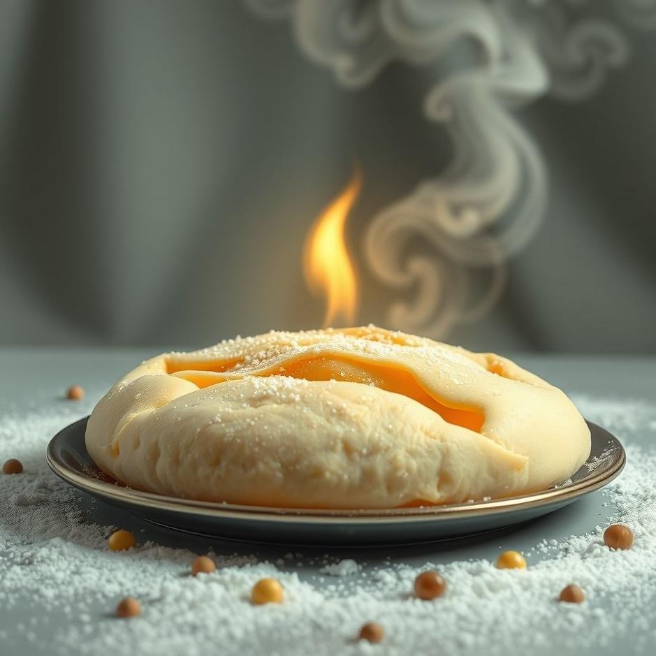 Dream : Doughy food in a dream